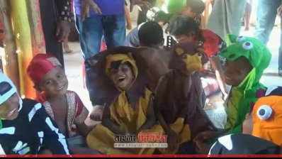 শিশুবান্ধব কেন্দ্রে হাসছে রোহিঙ্গা শিশুরা