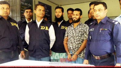 গ্রেফতার হওয়া জঙ্গি শামিম প্রকাশ ওরফে আব্দুল্লাহ (ছবি- প্রতিনিধি)