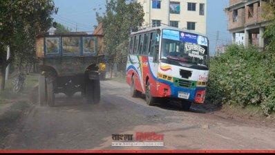 একটিও ভালো রাস্তা নেই রাজশাহীতে!