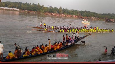 ভৈরবে নৌকাবাইচ 