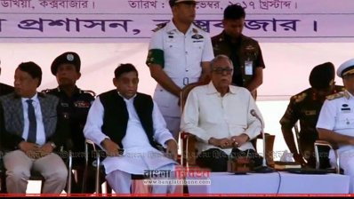 রোহিঙ্গা ক্যাম্পে রাষ্ট্রপতি মো. আবদুল হামিদ