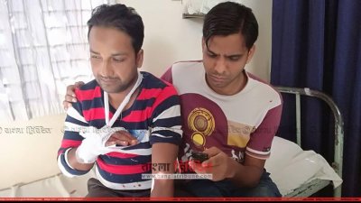 আহত নিয়ামত আলী 