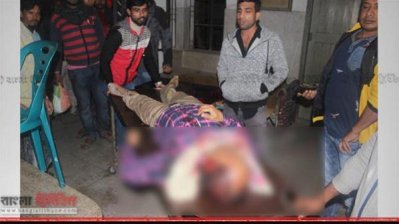 গুলিবিদ্ধ হওয়ার পর হাসপাতালে নেওয়া হয় গোলাম কুদ্দুস ভিকুকে (ছবি- প্রতিনিধি)