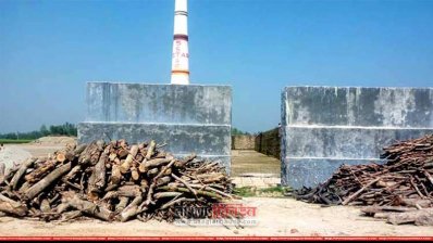 মথুরাপুর জোলাগাতি এলাকার ফাইভ স্টার ইট ভাটা