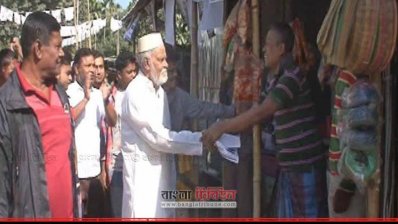 জনসংযোগে আওয়ামী লীগ প্রার্থী সরফ উদ্দিন আহাম্মেদ ঝণ্টু