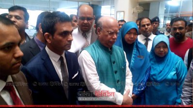 গাজীপুরে স্বাস্থ্যমন্ত্রী