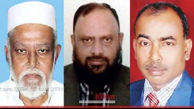 আওয়ামী লীগ প্রার্থী ঝণ্টু, বিএনপির প্রার্থী বাবলা ও জাতীয় পার্টির প্রার্থী মোস্তফা