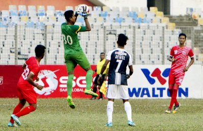 ২-০ গোলে মুক্তিযোদ্ধাকে হারিয়েছে সাইফ