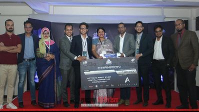 ডিজিটাল মার্কেটিং প্রতিযোগিতা ‘এনালিটিক্স-২০১৭’ বিজয়ী এনএসইউ