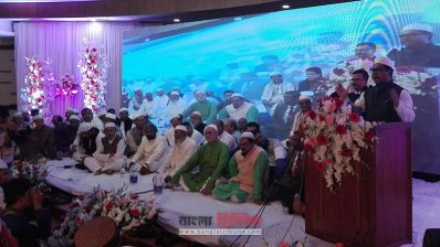 বক্তব্য রাখছেন মেয়র সাঈদ খোকন