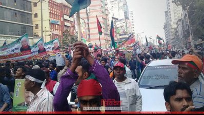 রাজধানীতে বিএনপির বিজয় র&zwnj;্যালি 