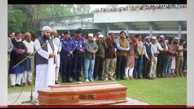 এমপি গোলাম মোস্তফার দ্বিতীয় জানাজা