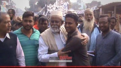শেষ দিনের প্রচারণায় সরফ উদ্দিন আহাম্মেদ ঝন্টু