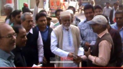 শেষ দিনের প্রচারণায় সরফ উদ্দিন আহাম্মেদ ঝন্টু