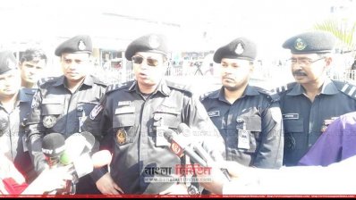 রসিক নির্বাচন উপলক্ষে র&zwnj;্যাবের প্রেস ব্রিফিং