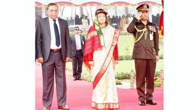 বিজিবি দিবসের অনুষ্ঠানে প্রধানমন্ত্রী শেখ হাসিনা (ছবি: ফোকাস বাংলা)