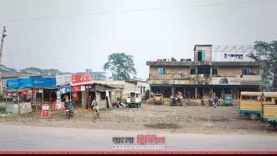 সুনামগঞ্জ শহরের পুরাতন বাসস্ট্যান্ড (ফাইনাল ছবি)