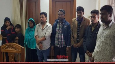 পুলিশ সদস্যকে জিম্মি করে অর্থ আদায়ের ঘটনায় নারীসহ গ্রেফতার ৭