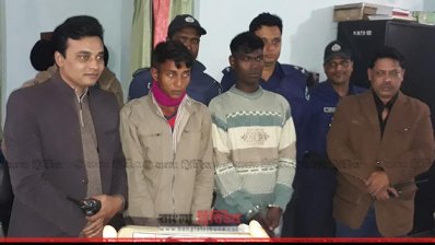 নওগাঁয় গ্রেফতার দুই জন