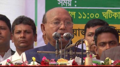 ভোলায় তোফায়েল আহমেদ