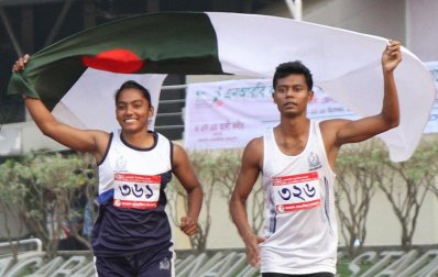 আবারও দ্রুততম মানব-মানবী মেজবাহ ও শিরিন