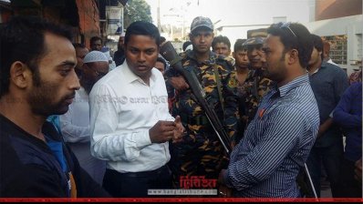 অভিযানে নির্বাহী ম্যাজিস্ট্রেট সোহেল রানা 