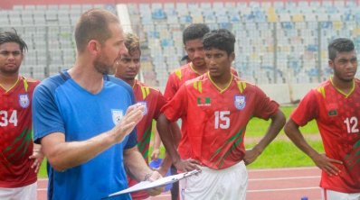তরুণদের নিয়ে সাফল্য পেতে আশাবাদী কোচ অ্যান্ড্রু ওর্ড। ছবি-ফেসবুক