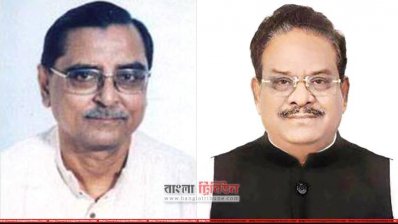 দুই মন্ত্রী রাশেদ খান মেনন ও কে এম শাহজাহান কামাল