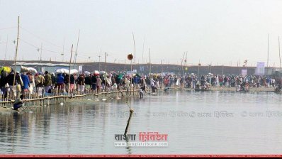 যমুনার পাড়ে ইজতেমা ময়দান