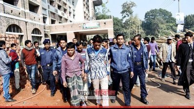 রুপা হত্যা মামলার আসামিরা 