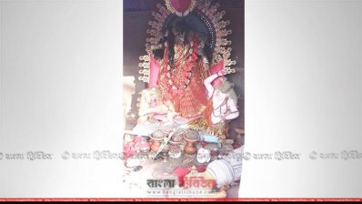 রূপগঞ্জে মন্দিরে প্রতিমা ভাঙচুর