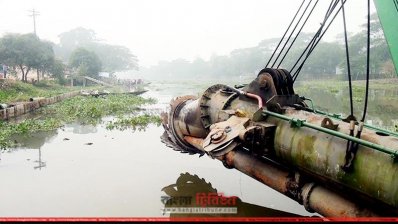 খুলনা পাউবোর ড্রেজার