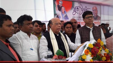 আশুগঞ্জ উপজেলা স্বাস্থ্য কমপ্লেক্স উদ্বোধন শেষে সুধী সমাবেশে স্বাস্থ্যমন্ত্রী মোহাম্মদ নাসিম