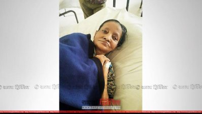 বক্ষব্যাধি হাসপাতালের বিছানায় জোসনা