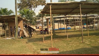 একুশের বইমেলার জন্য প্রস্তুত হচ্ছে বাংলা একাডেমি