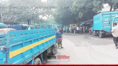 সাতরাস্তা থেকে কাওরানবাজারগামী সড়ক