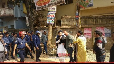 গাজীপুরে বিএনপির কর্মিসভায় পুলিশের হামলার অভিযোগ