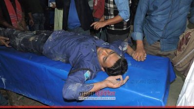 আহত পুলিশের এএসআই