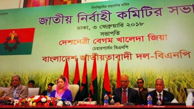 বিএনপির জাতীয় নির্বাহী কমিটির সভা