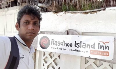 মালদ্বীপ হ্যান্ডবল দলের প্রধান কোচ আমজাদ হোসেন। ছবি-ফেসবুক