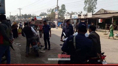 হিলিতে নিরাপত্তা জোরদার