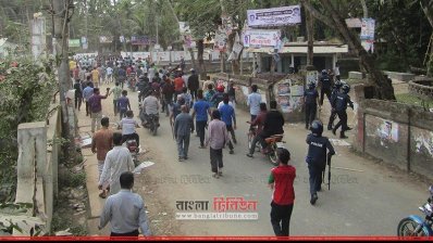 লক্ষ্মীপুরে আওয়ামী লীগ-বিএনপির সংঘর্ষ