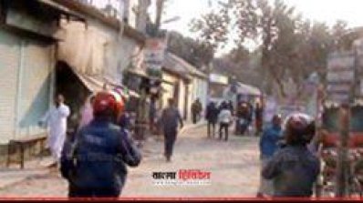 রংপুরে পুলিশি বাধায় বিএনপির বিক্ষোভ কর্মসূচি পণ্ড