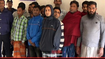 অভিযানে গ্রেফতারকৃতরা