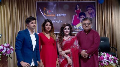 অনুষ্ঠানে নিলয়, পিয়া, বাঁধন ও তুষার