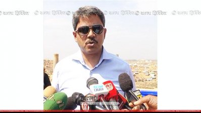 কক্সবাজারে রোহিঙ্গা ক্যাম্পে পররাষ্ট্র প্রতিমন্ত্রী শাহরিয়ার আলম