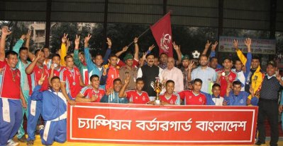 কুস্তিতে পুরুষ বিভাগে চ্যাম্পিয়ন হয়েছে বিজিবি। 