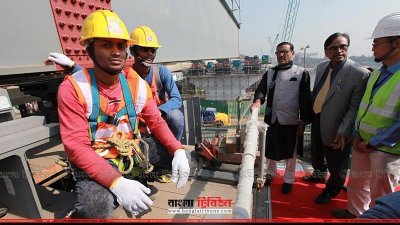 নারায়ণগঞ্জে সেতুমন্ত্রী