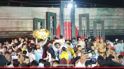 ব্রাহ্মণবাড়িয়ায় একুশের শ্রদ্ধা
