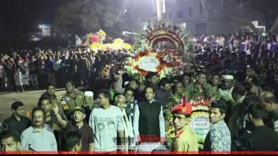 কিশোরগঞ্জে একুশের শ্রদ্ধা